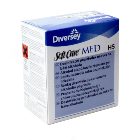 SOFT CARE MED H5 800ML żel do dezynfekcji rąk bez spłukiwania