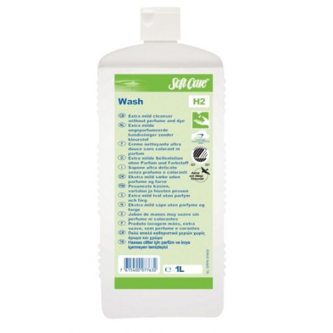 SOFT CARE WASH 500ML mydło do mycia rąk, ciała i włosów bez zapachu i barwników