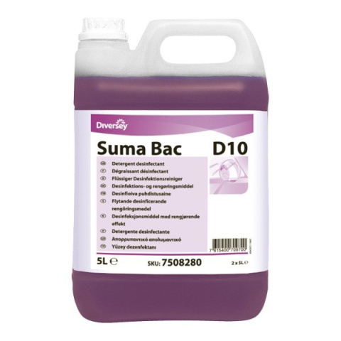 SUMA BAC D10 5L hurt preparat myjąco-dezynfekcyjny SUMA BAC D10 5L hurt preparat myjąco-dezynfekcyjny